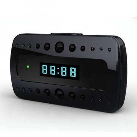 1080P H.264 Nightlight Table Clock Mini Hidden Alarm Clock Spy Camera ( 1 Year Warranty )
